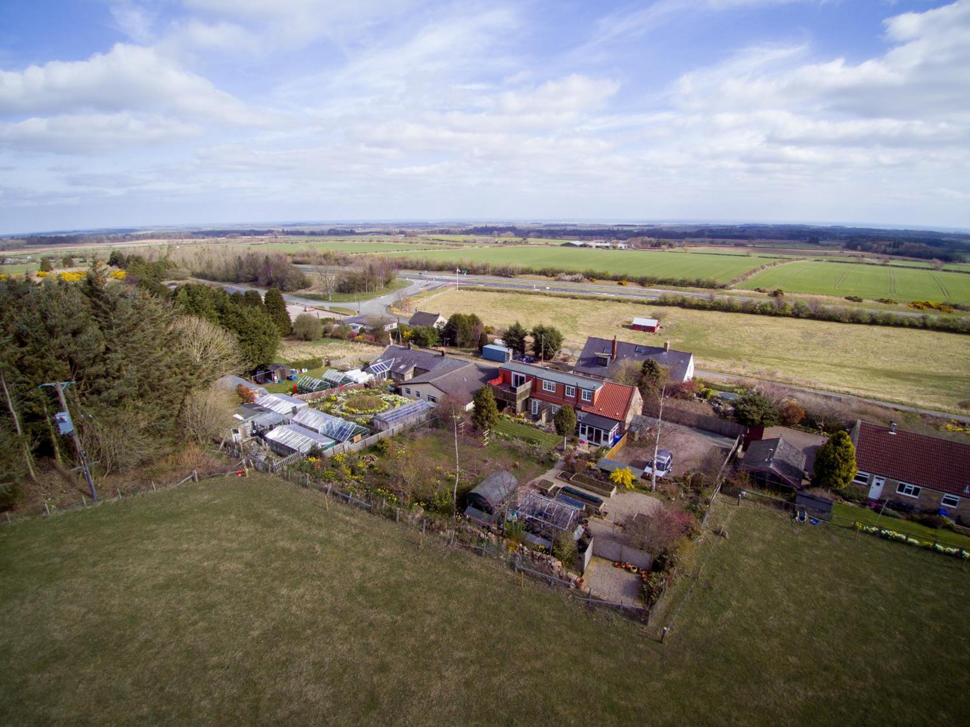 Birdsong Cottage Bed And Breakfast Chathill Exterior foto